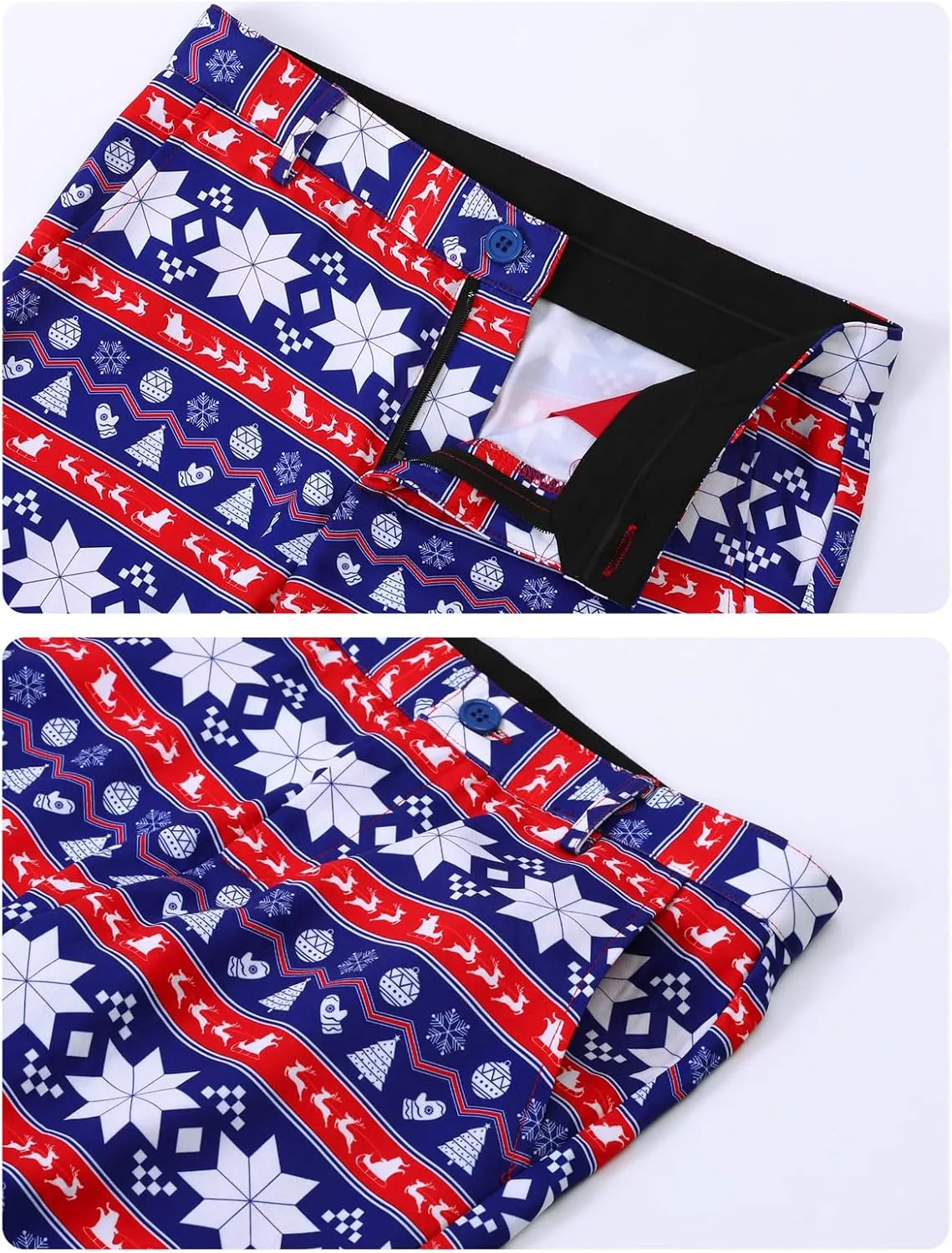 A&J DESIGN Boys Funny Print Suit for 6-16 Years