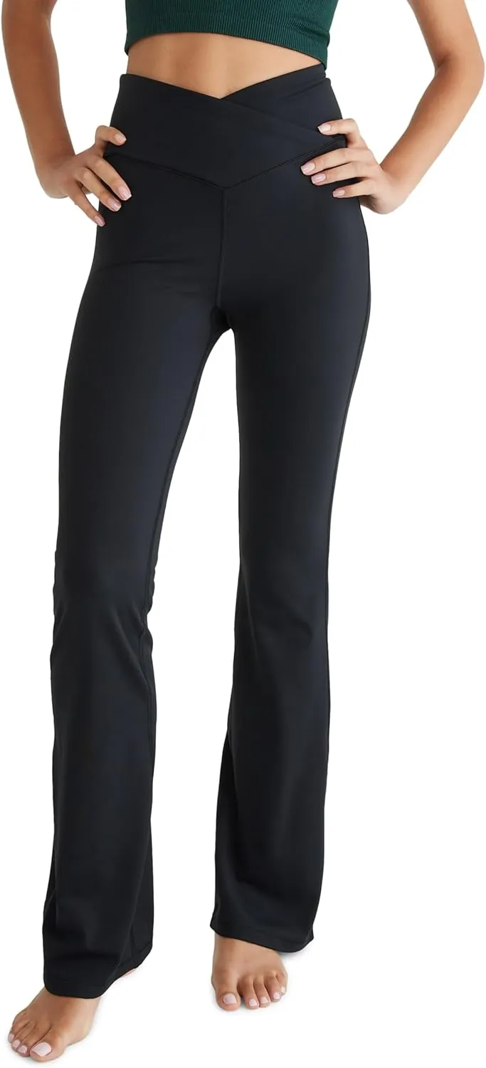 AEROPOSTALE Women's Airsoft Crossover Bootcut Legging