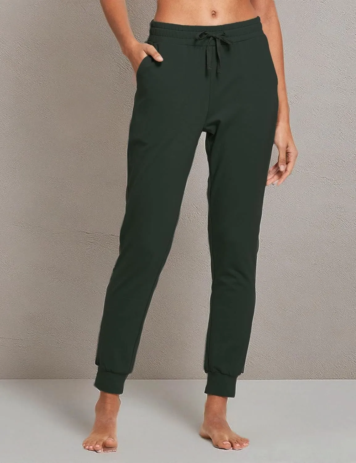 baleaf Womens Sweatpants Cotton Joggers with Pockets Lounge Sweat Pants Tapered Casual Running Workout Yoga