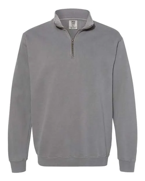 Comfort Colors Garment-Dyed Quarter Zip Sweatshirt 1580