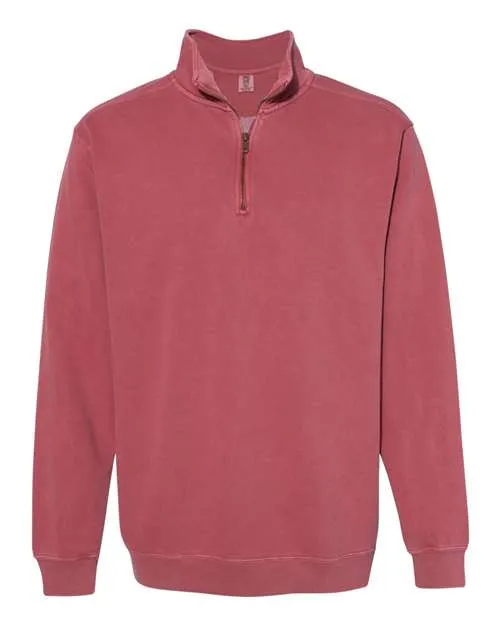 Comfort Colors Garment-Dyed Quarter Zip Sweatshirt 1580