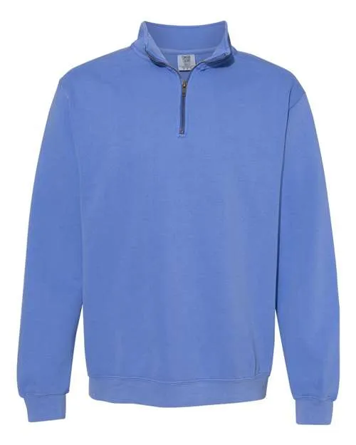 Comfort Colors Garment-Dyed Quarter Zip Sweatshirt 1580