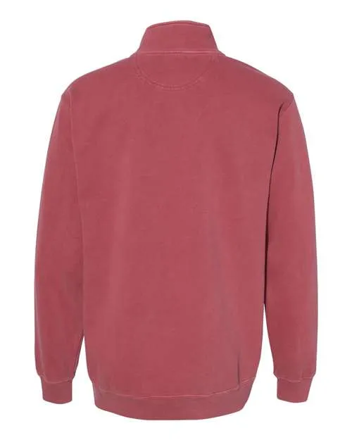 Comfort Colors Garment-Dyed Quarter Zip Sweatshirt 1580