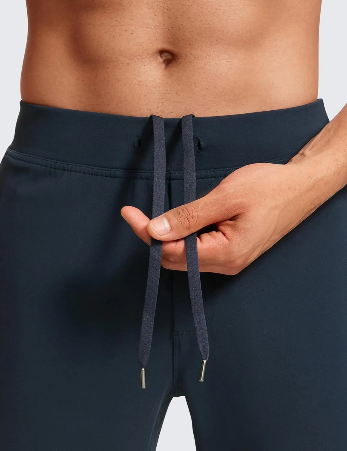 CRZ YOGA Mens 4-Way Stretch Golf Joggers with Pockets 30"/32" - Track Gym Athletic Workout Hiking Pants