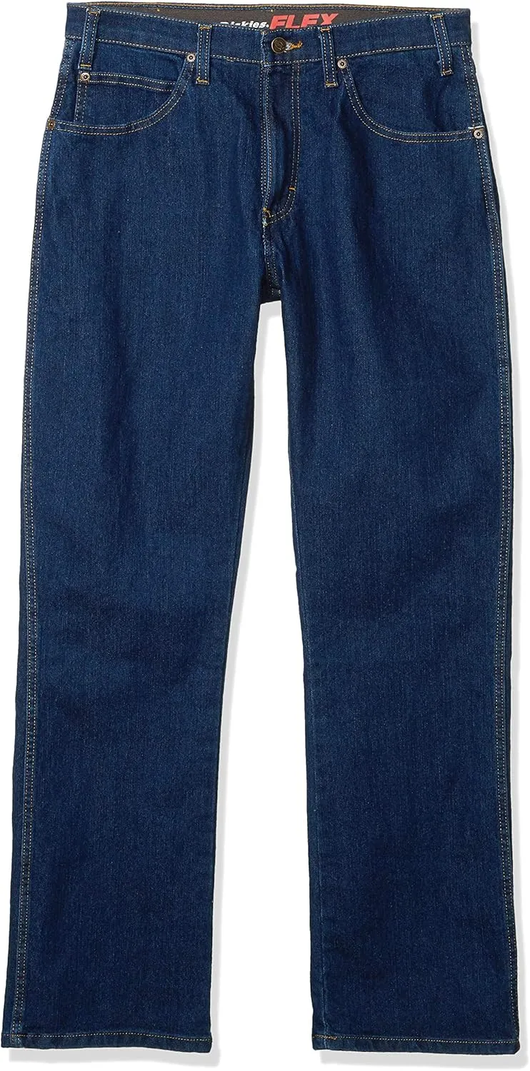Dickies Men's Active Waist 5-Pocket Flex Performance Pants