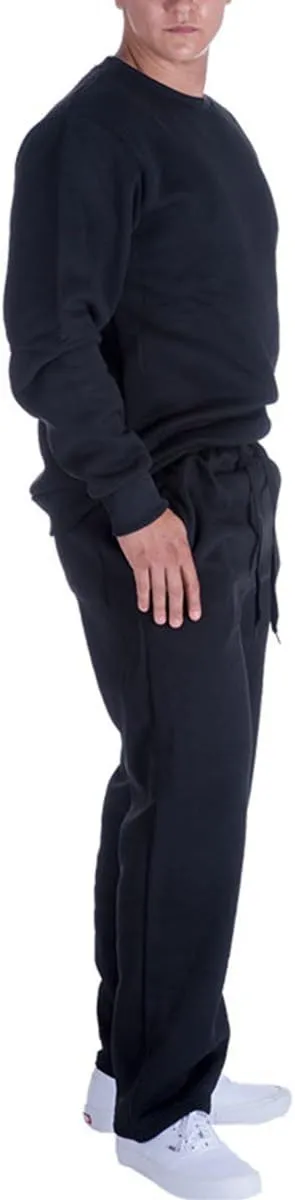 Facitisu Mens Active Fleece Athletic Sweatpant Basic Running Drawstring Workout Sweat Pants
