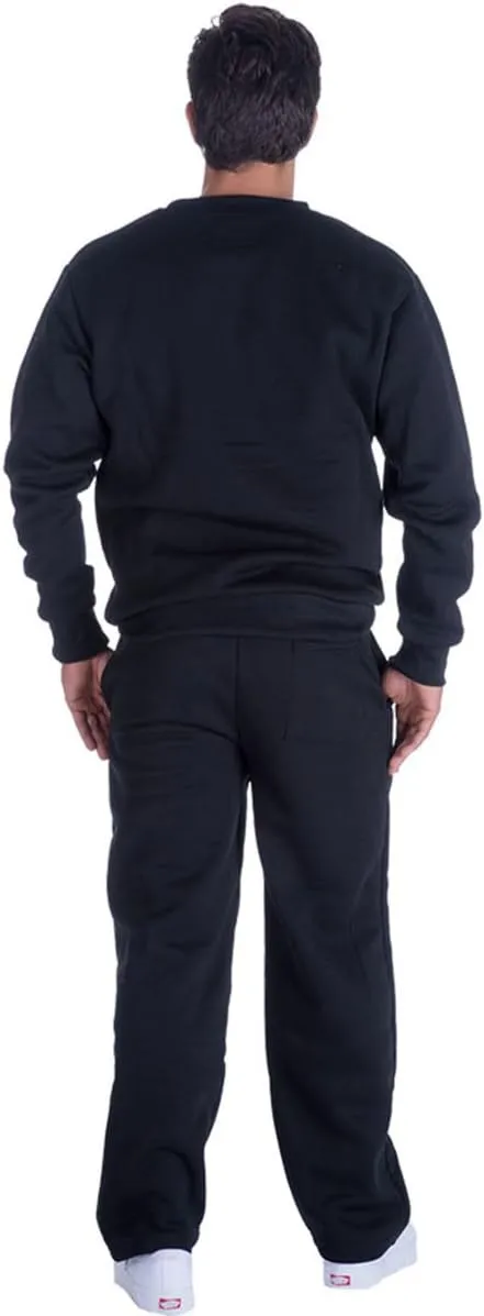 Facitisu Mens Active Fleece Athletic Sweatpant Basic Running Drawstring Workout Sweat Pants