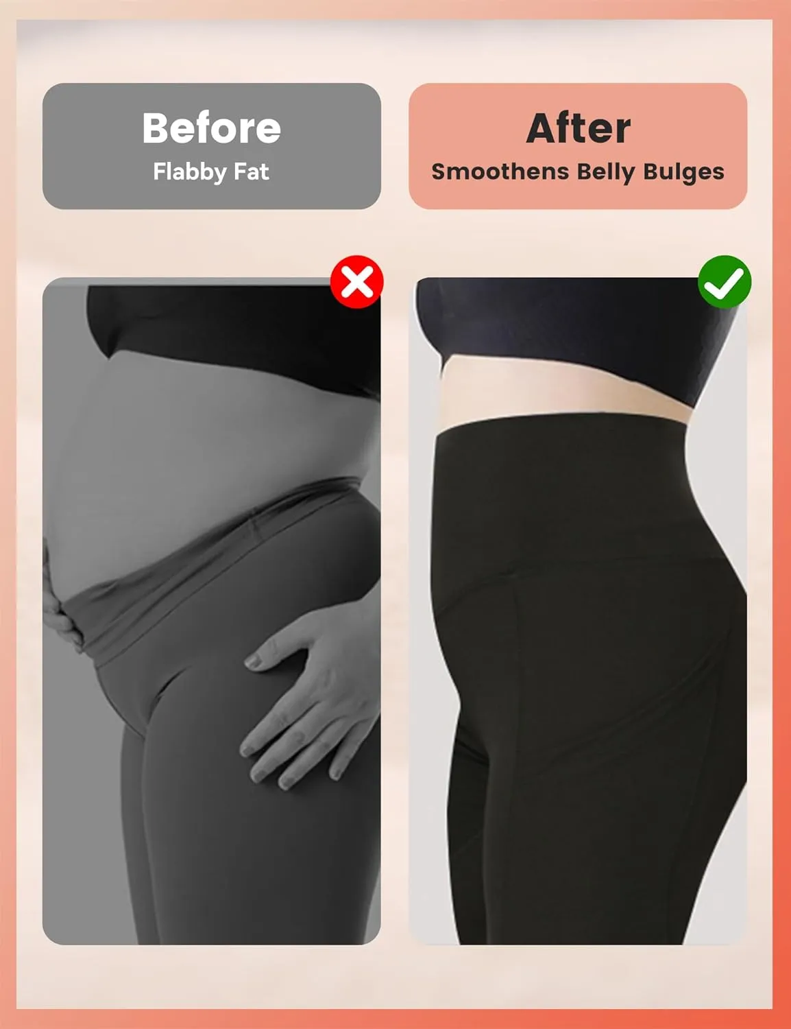 Fleece Lined Leggings for Women with Pockets, Tummy Control High Waisted Plus Size Compression Yoga Pants(S-3XL)