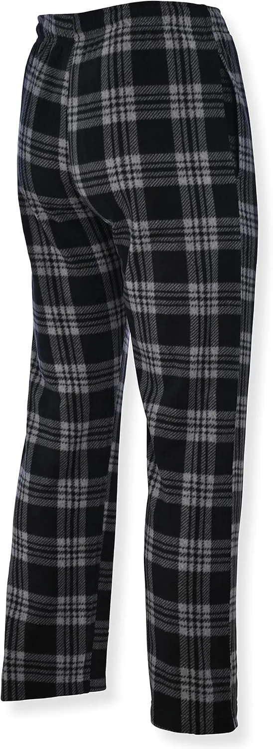 Hanes Men's Microfleece Plaid Sleep Pant