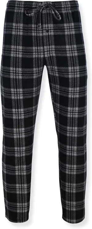 Hanes Men's Microfleece Plaid Sleep Pant