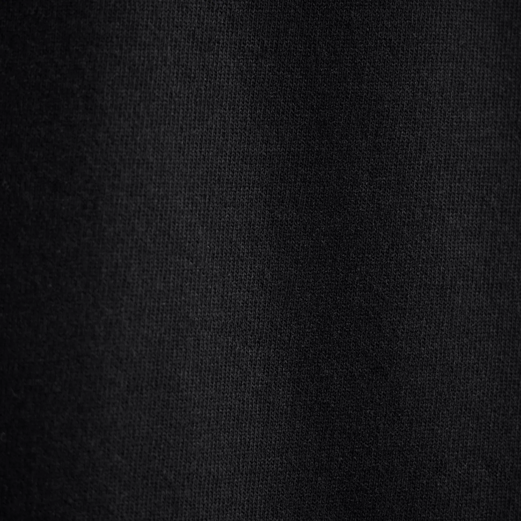 Heavy Luxe Jersey Oversized Crew - Black