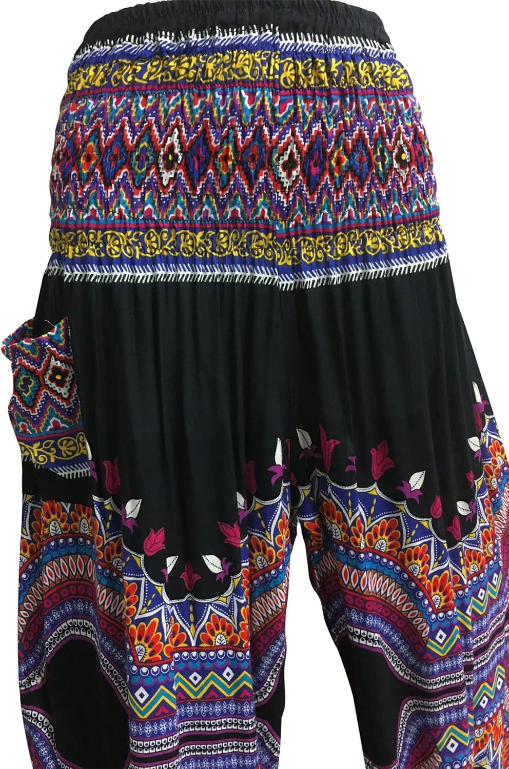 Indian Bohemian Gypsy Ethnic Dashiki Print Yoga Cotton Harem Pants