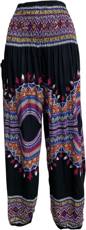Indian Bohemian Gypsy Ethnic Dashiki Print Yoga Cotton Harem Pants