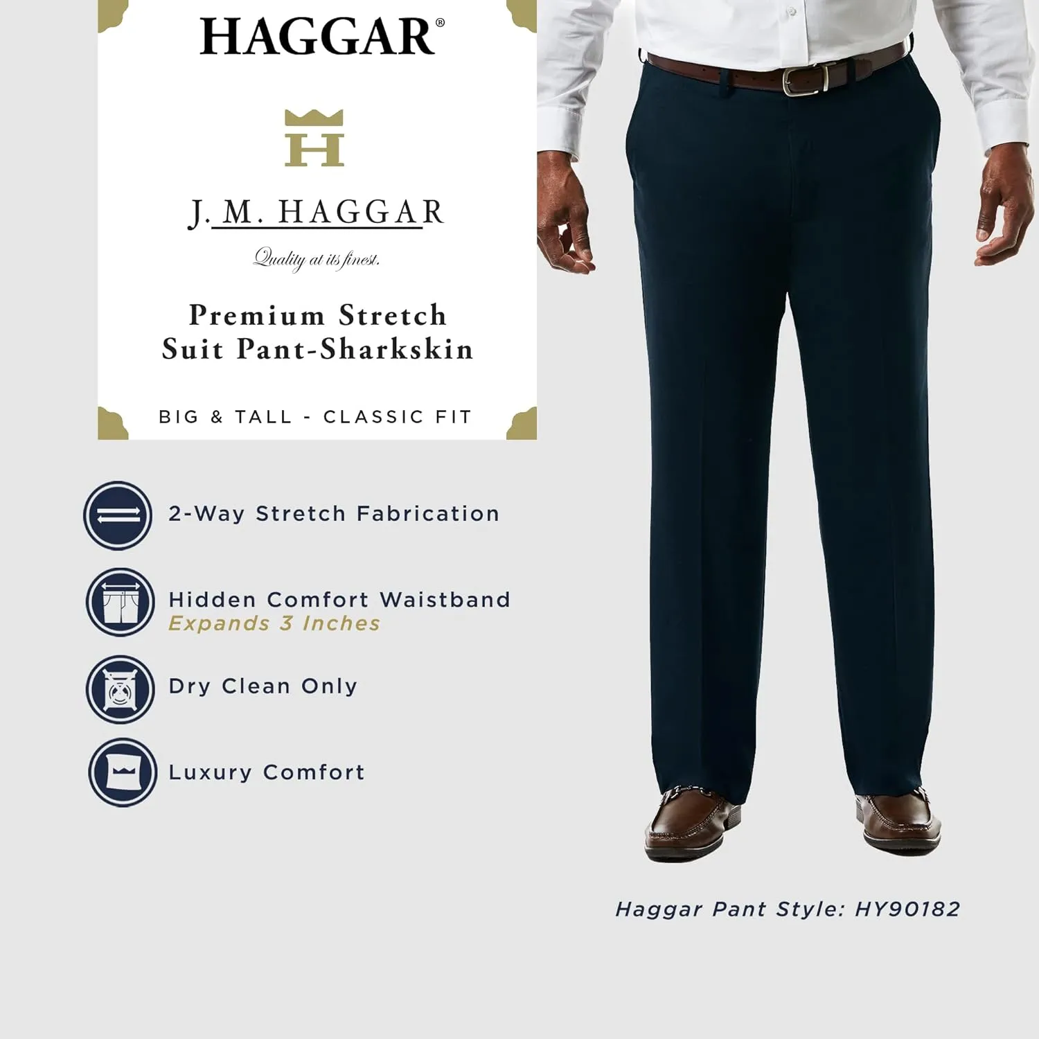 J.M. Haggar Men's Suit Pant