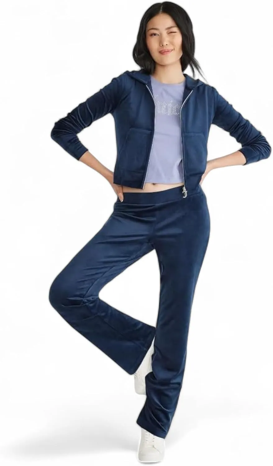 Juicy Couture Women's Bling Velour Tracksuit