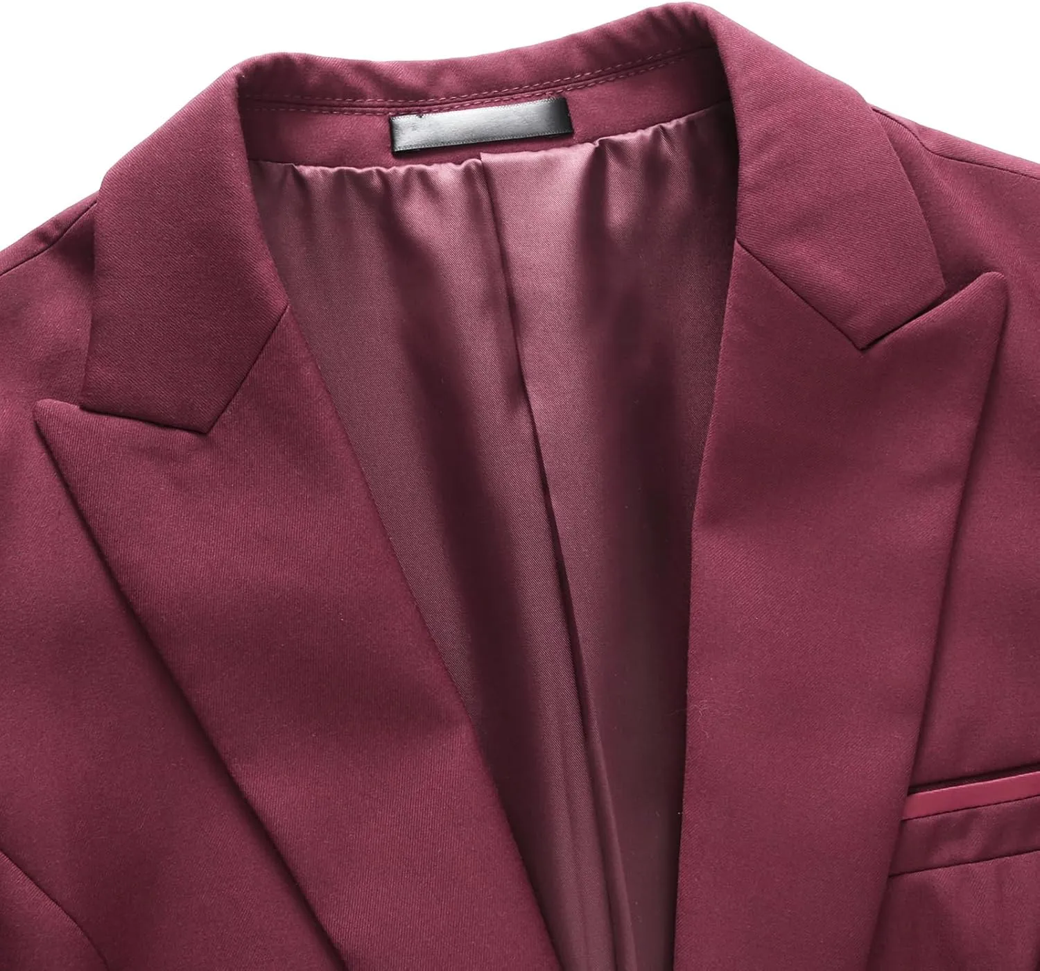 Lamgool Womens Suit 2 Piece Set Business One Button Peak Lapel Blazer Jacket with Pants for Office Ladies