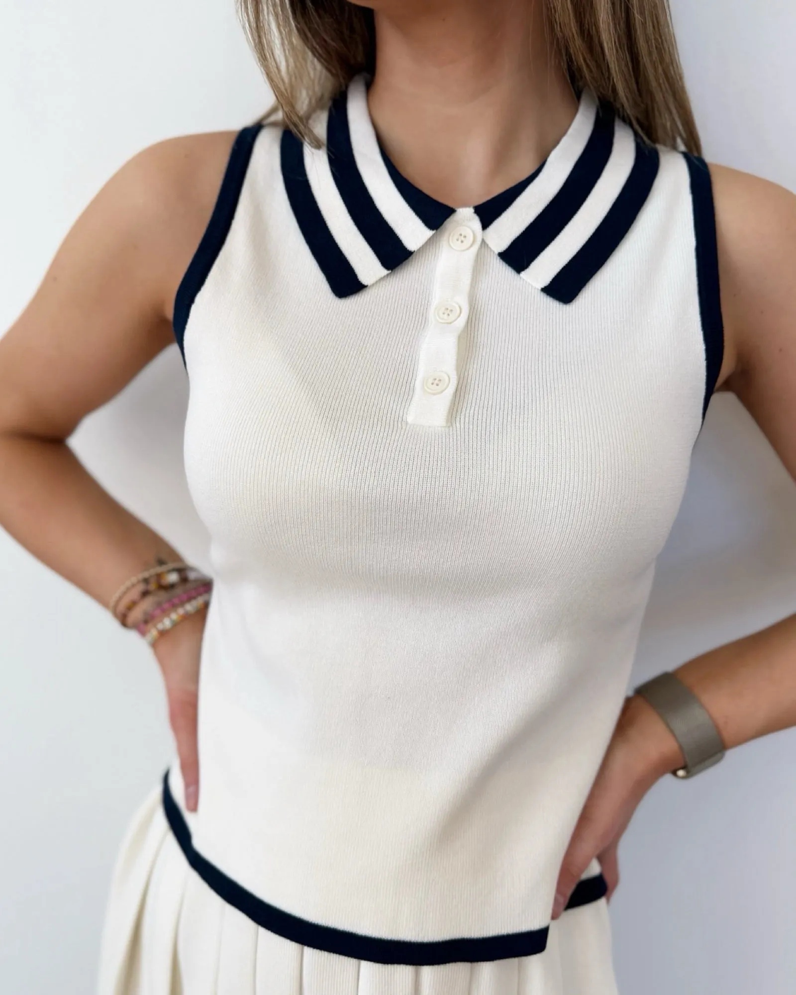 Lola Sleeveless Knit Set