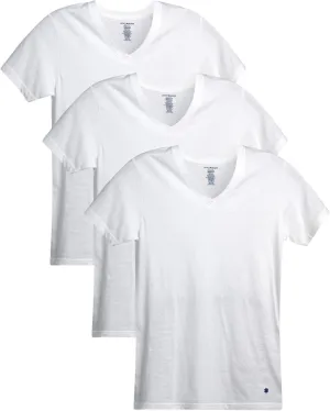 Lucky Brand Men's Undershirt - 3 Pack Slim Fit Short Sleeve Mens T-Shirts (S-XL)