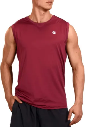 M MOTEEPI Mens Sleeveless Muscle Shirts Workout Athletic Gym Tank Tops Quick Dry