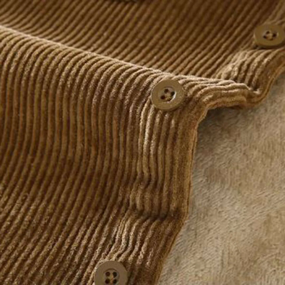 Men's Fleece-Lined Long-Sleeve Shirt