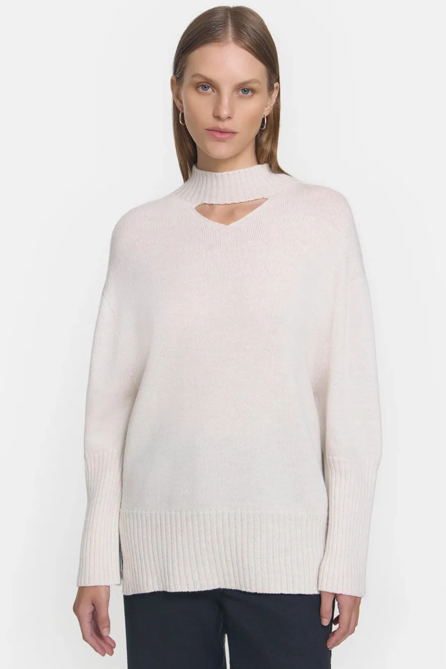 Monaco Knit Ivory Marle