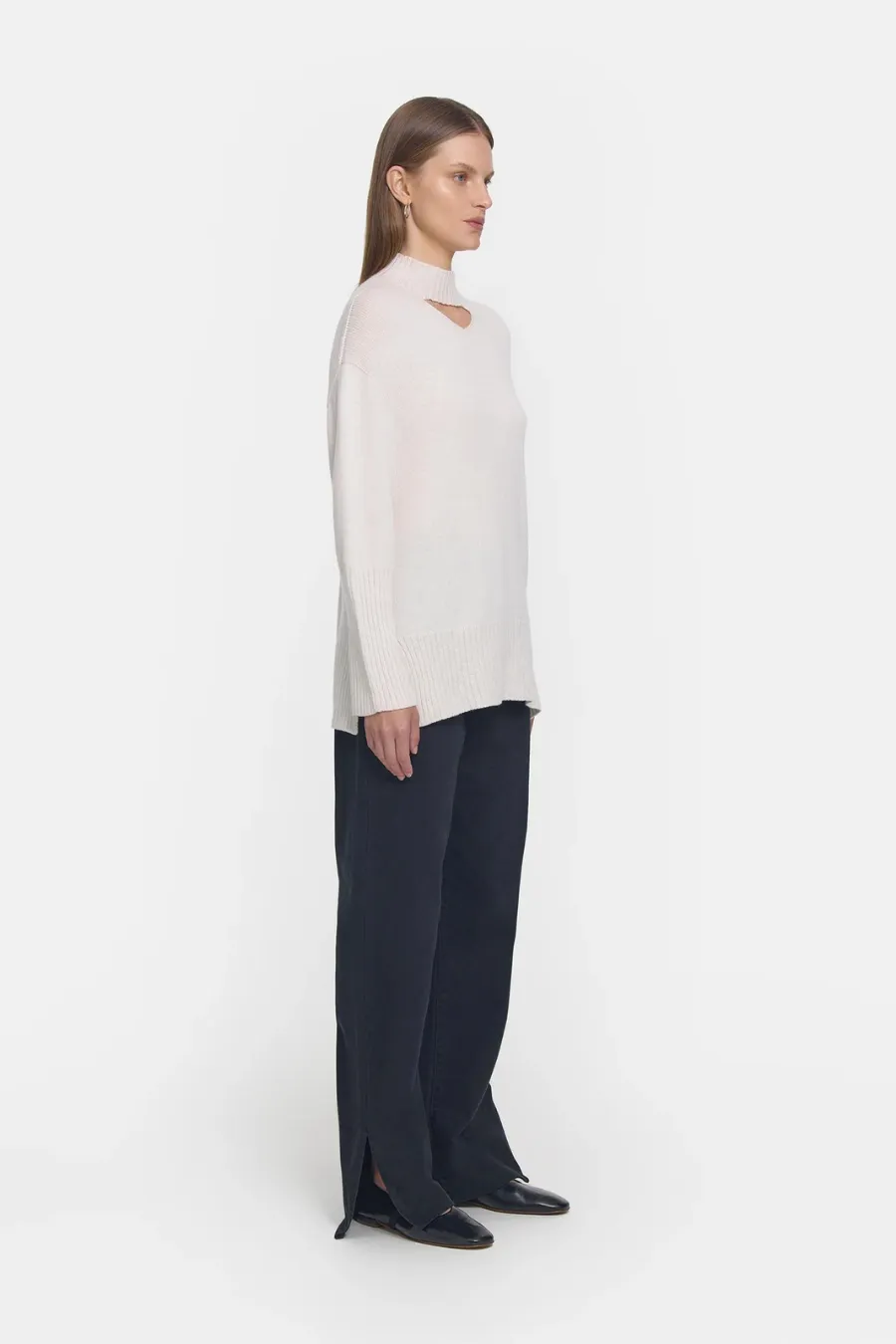 Monaco Knit Ivory Marle