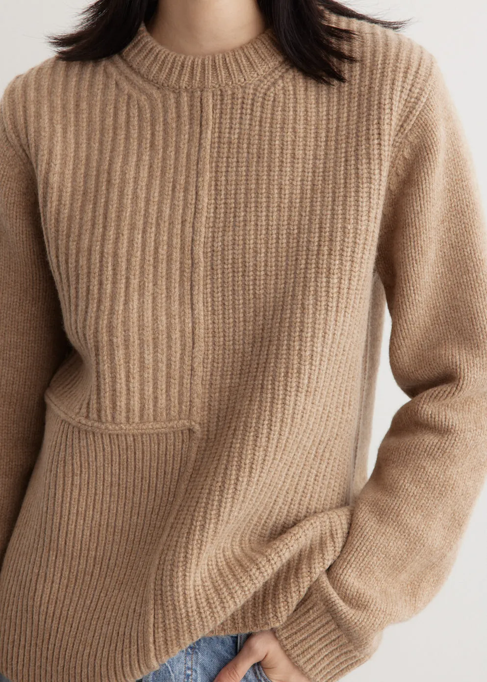 Multi-Rib Wool Knit