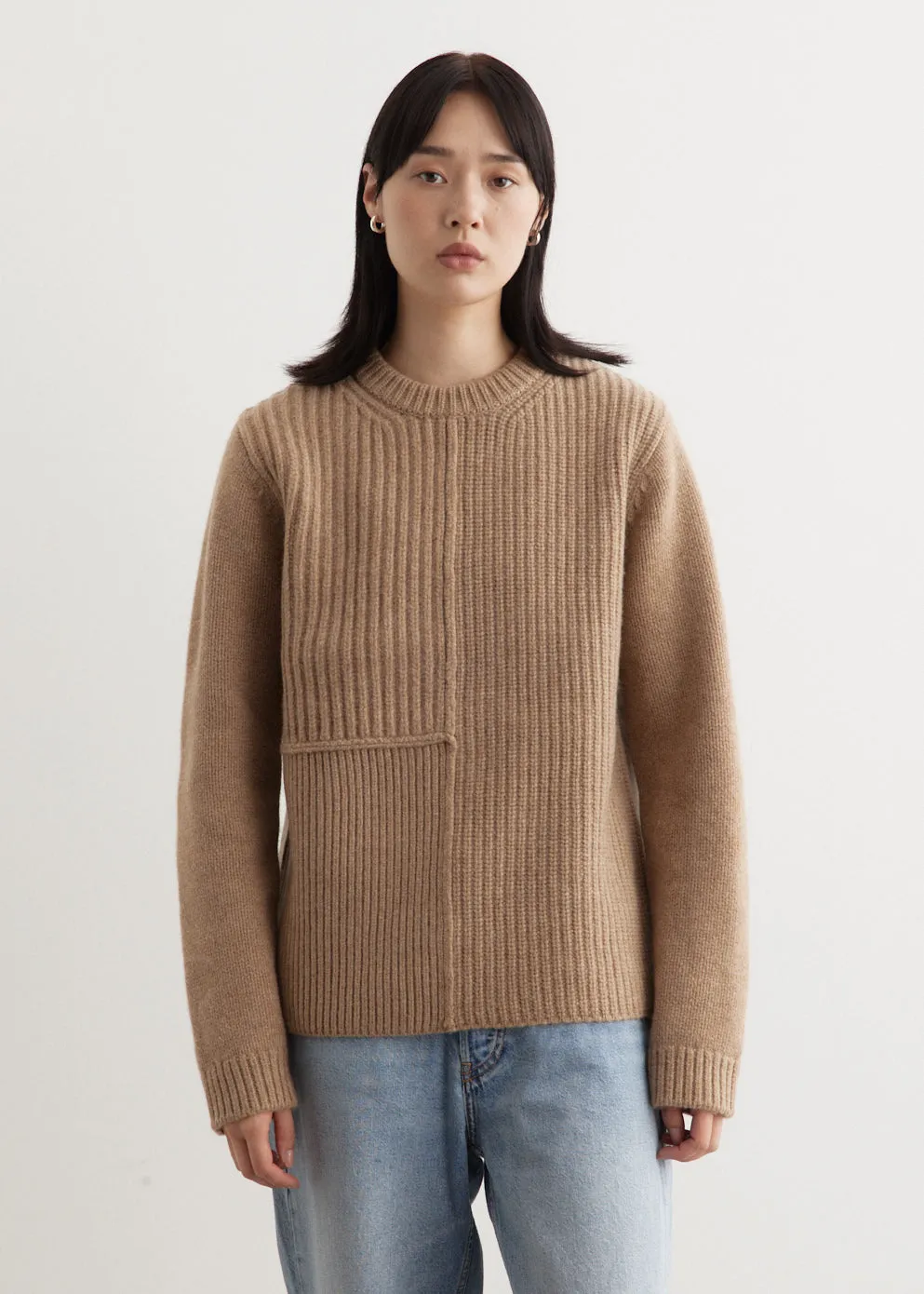 Multi-Rib Wool Knit