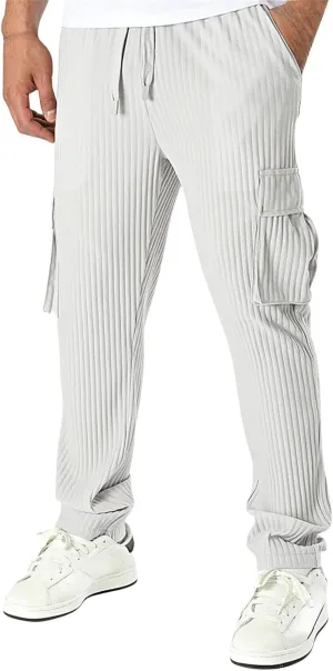 Pants Cargo for Man Men's Loose Straight Corduroy Pants Casual Pants Men's Breathable Trousers Pantaln Cargo Hombre