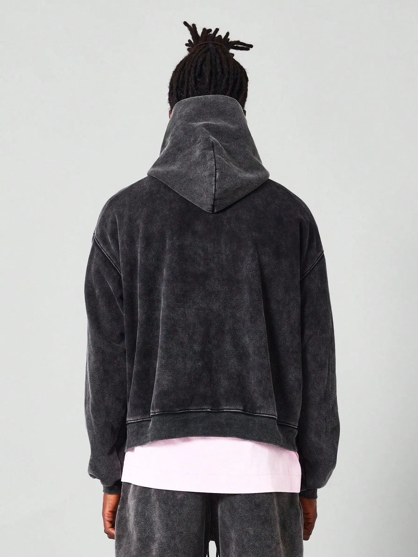 Regular Fit Essential Premium Washed Overhead Hoodie