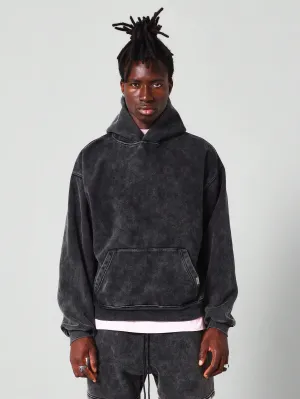 Regular Fit Essential Premium Washed Overhead Hoodie