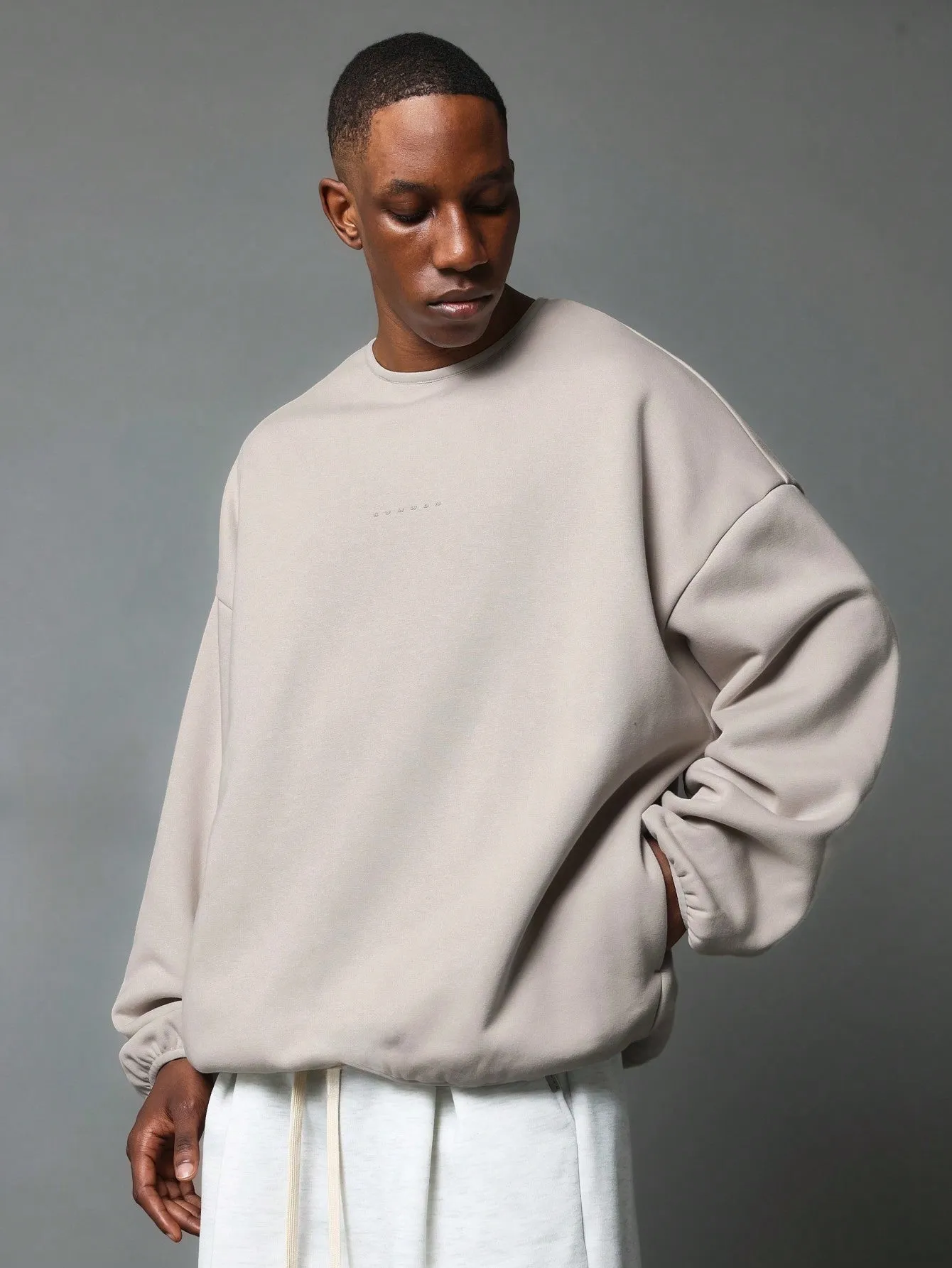 Regular Fit Super Premium Heavyweight Essential Sweatshirt