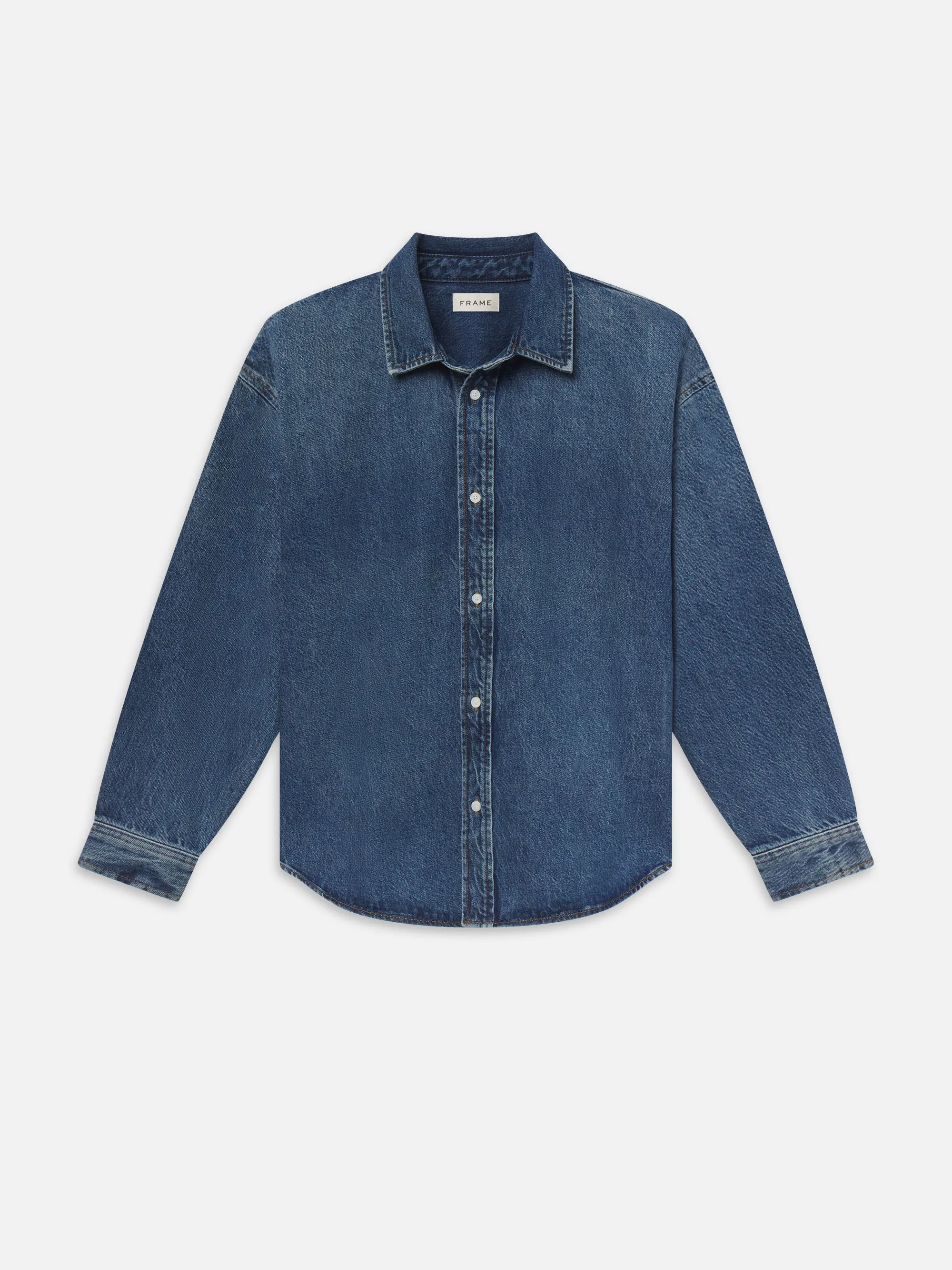 Relaxed Heavy Denim Shirt -- Dreams