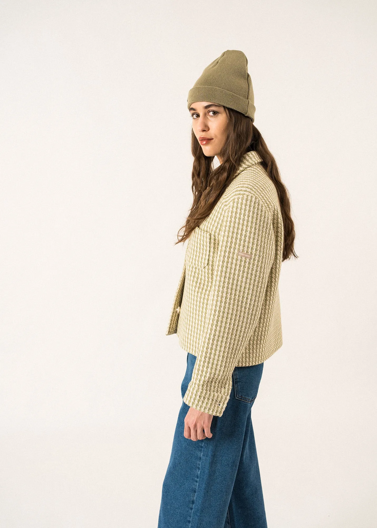 Sailor hat - in pure new wool (AMANDIER)