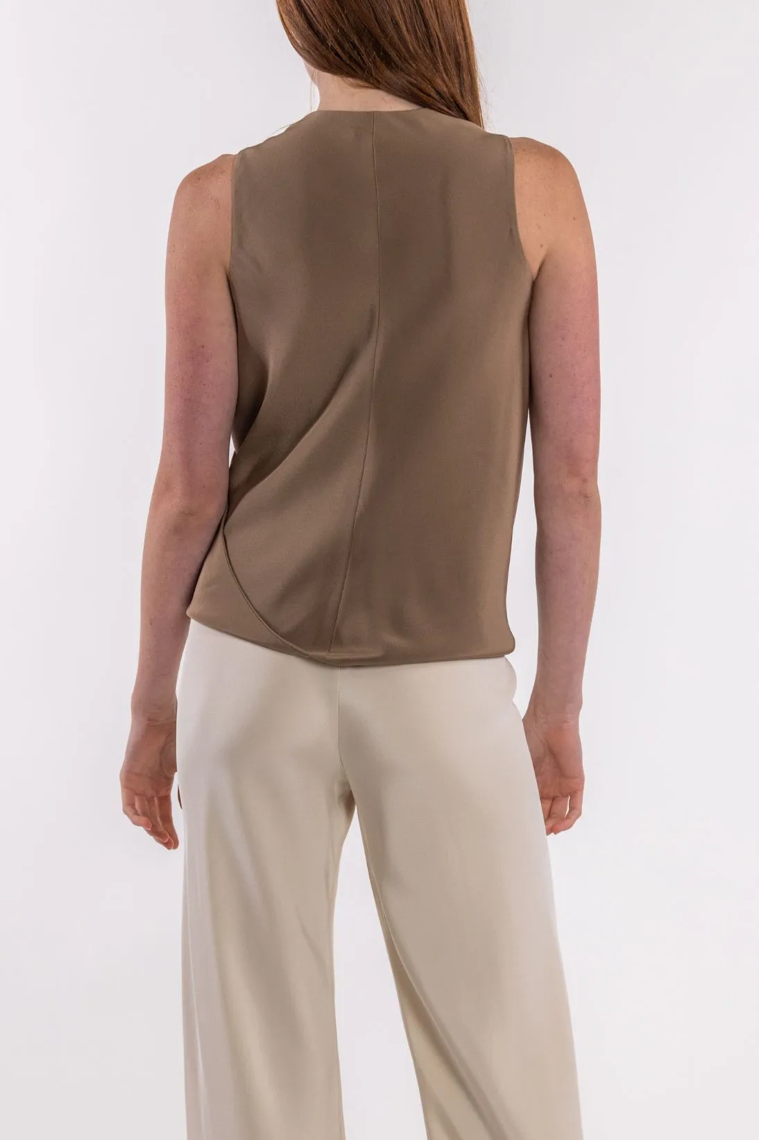 SILK DRAPE TOP