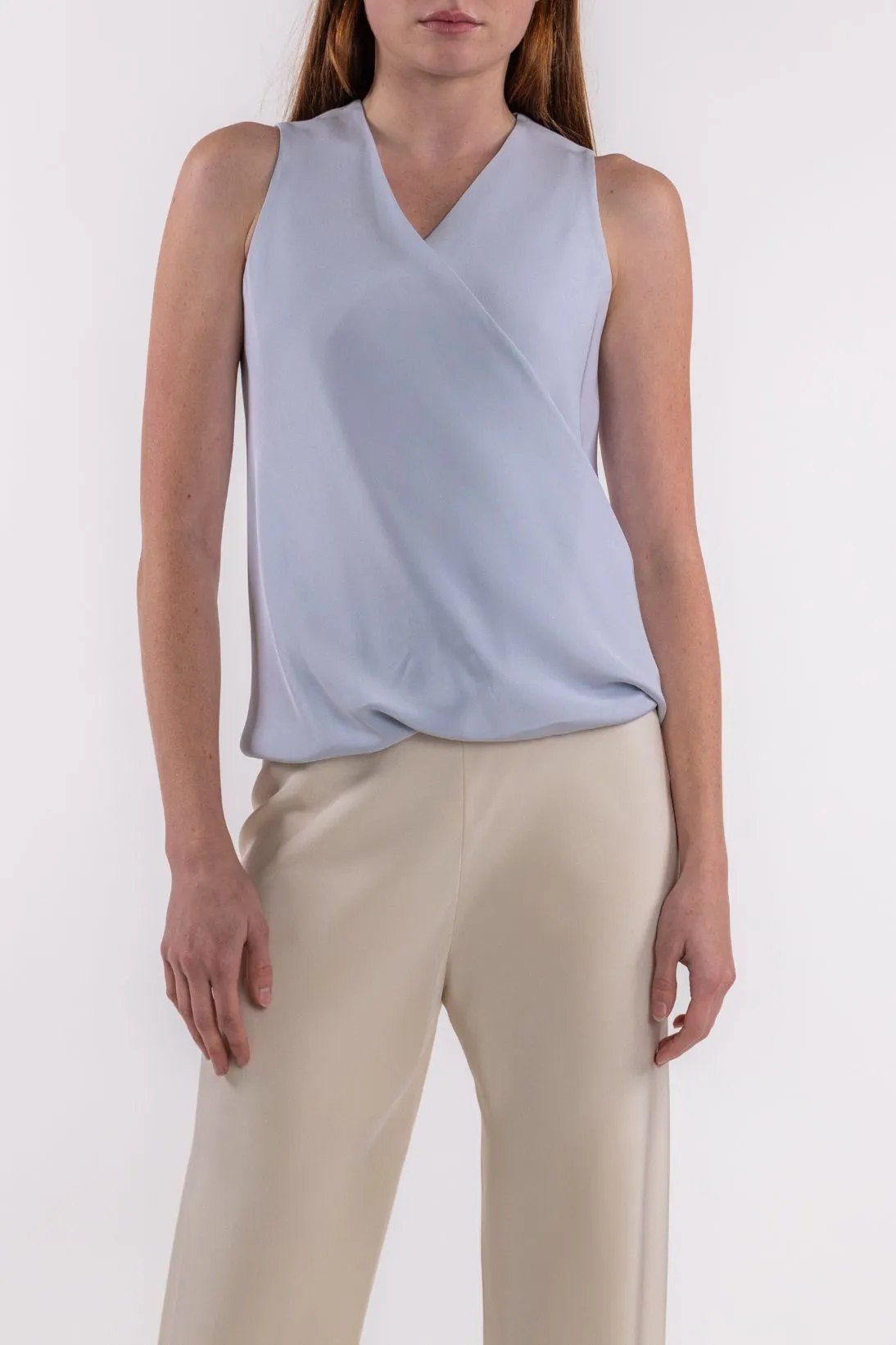SILK DRAPE TOP