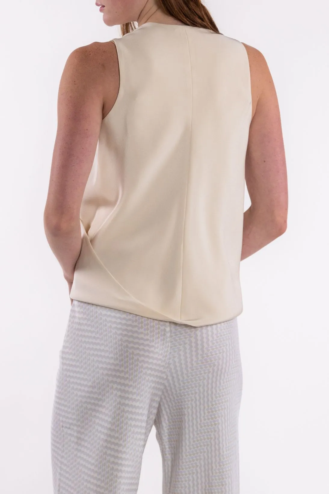 SILK DRAPE TOP