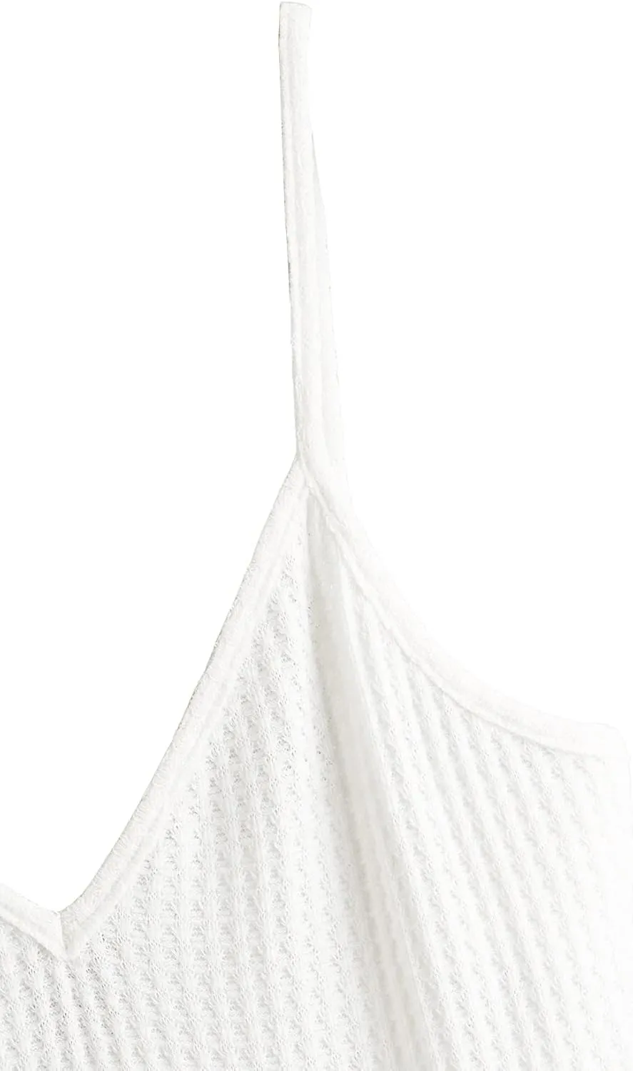 SweatyRocks Women's Casual Spaghetti Strap Ruffle Hem Peplum Cropped Knit Sweater