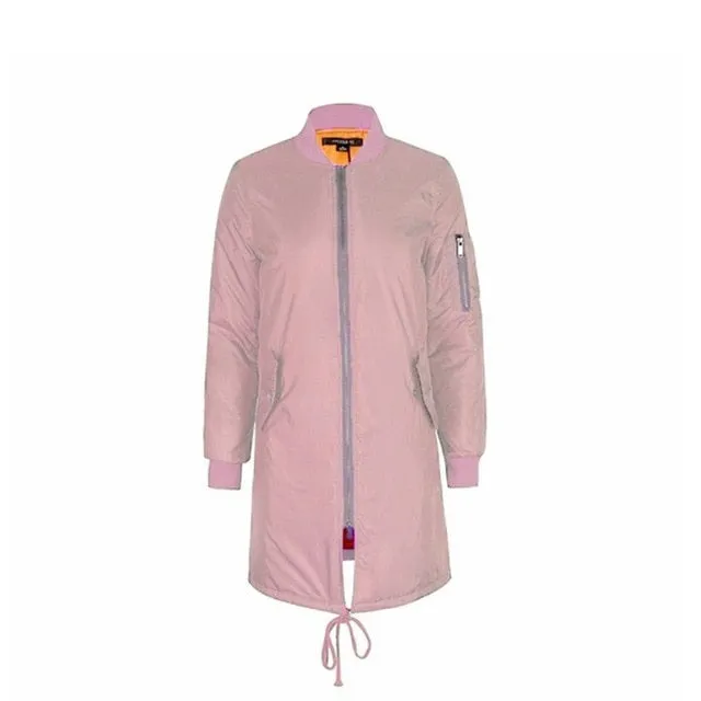 Winter/Spring Coat Winter long jackets and coats 2019 spring female