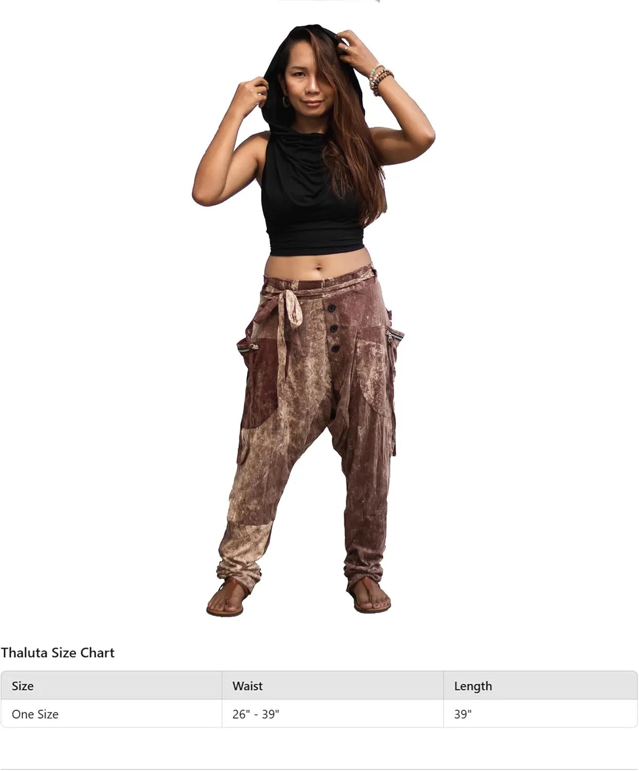 Women's Harem Loose Yoga Travel Lounge Pants with Pockets Casual Boho