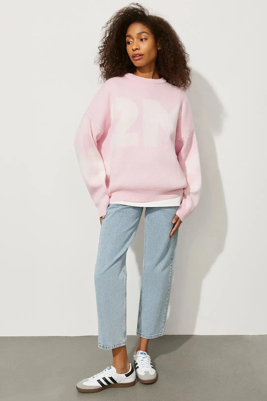 Women's Oversized Graphic Sweater