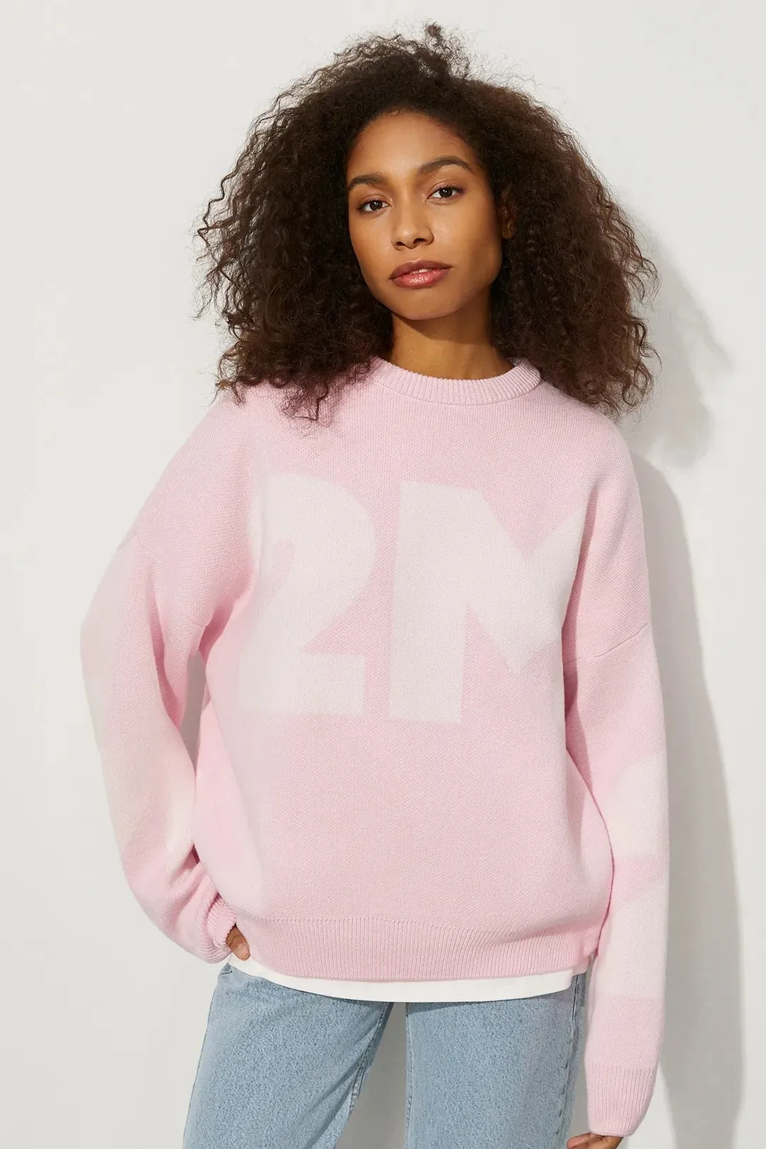 Women's Oversized Graphic Sweater