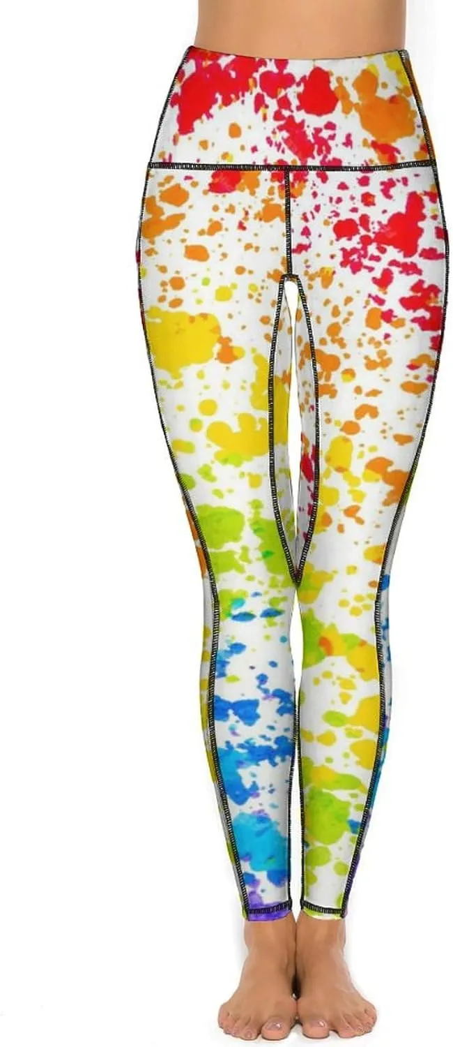 Yoga Pants for Women with Pockets High Waisted Tummy Control Running Sports Workout Yoga Leggings